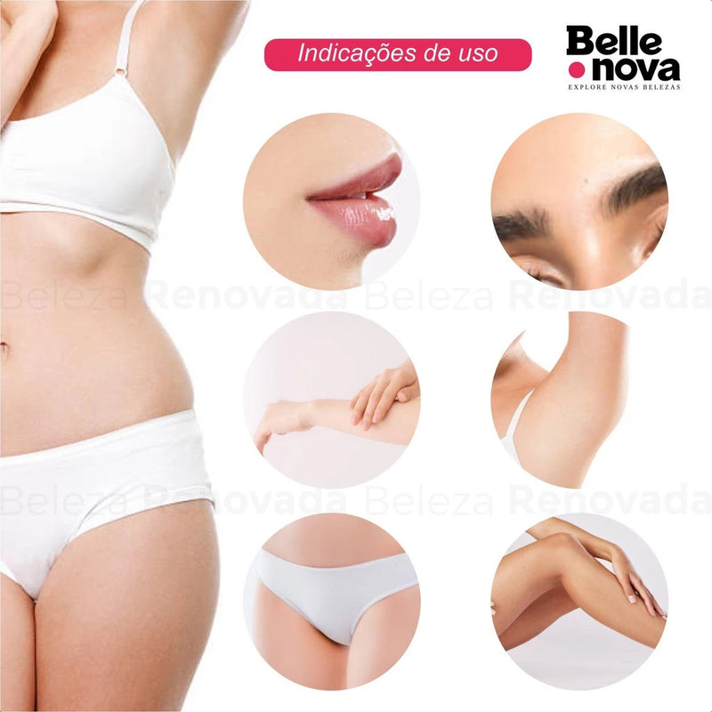 Cera Depilatória Roll-On corporal facial 100g Tutti Depil