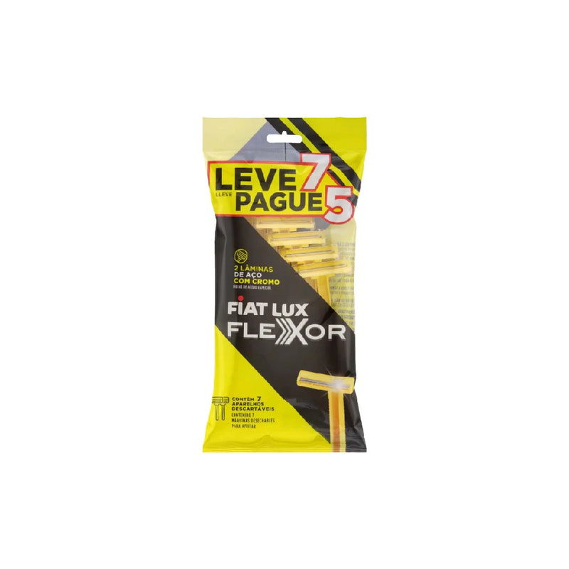 APARELHO DE BARBEAR FIAT LUX 2 LÂMINAS LEVE 7 PAGUE 5