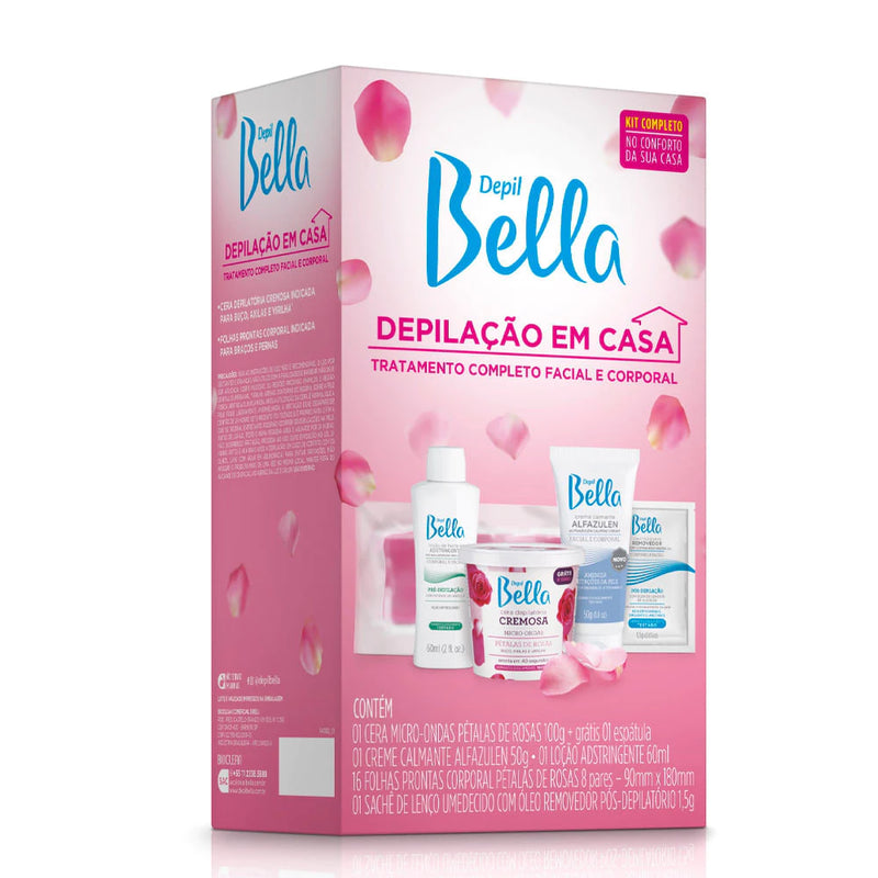 Kit Depil Bella Depilação Em Casa