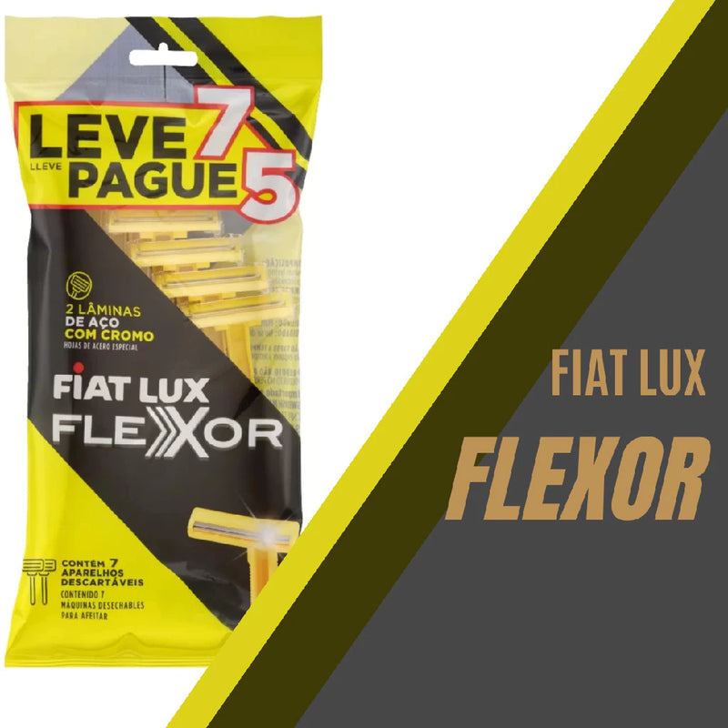 APARELHO DE BARBEAR FIAT LUX 2 LÂMINAS LEVE 7 PAGUE 5