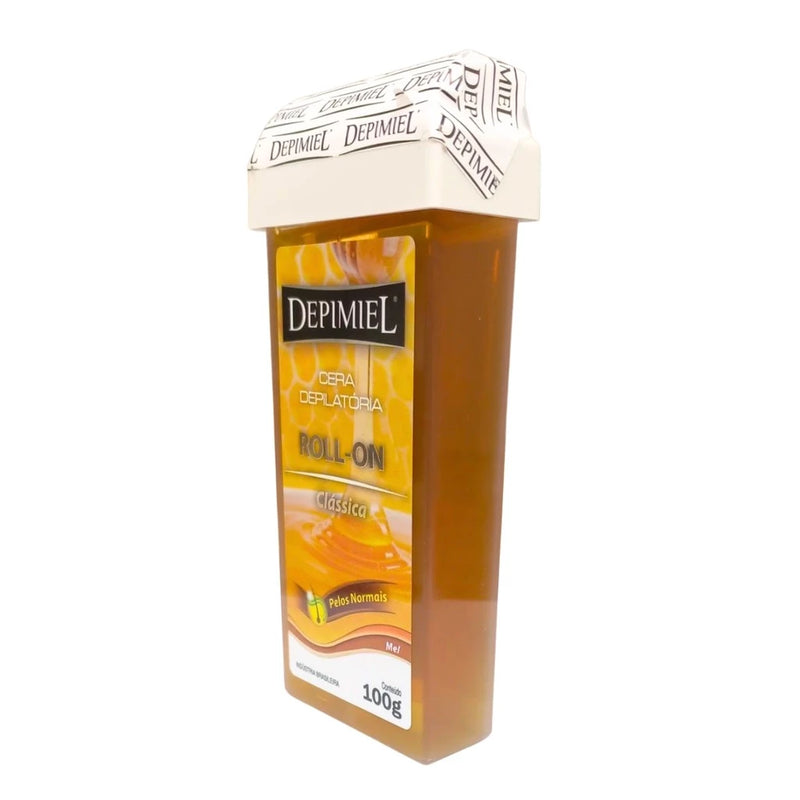 Kit 3 Ceras Roll-on Refil Depilatória Clásisca Mel Depimiel