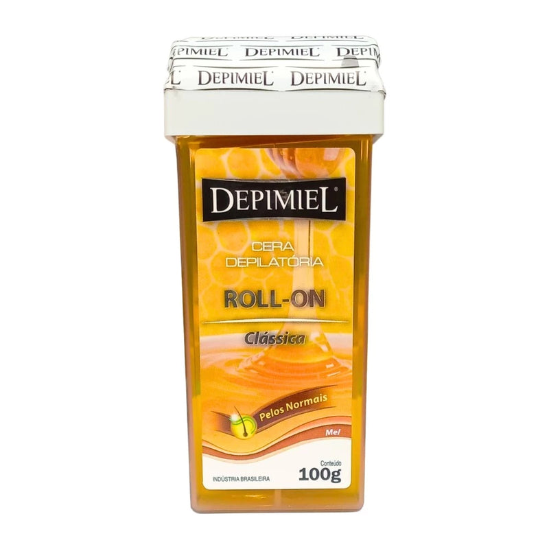 Kit 3 Ceras Roll-on Refil Depilatória Clásisca Mel Depimiel