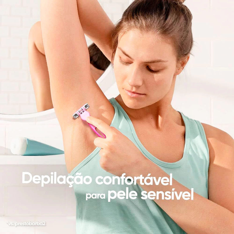 Aparelho Para Depilar Gillette Vênus Suave Sensitive - 2 Unidades